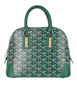 Mini Vendome, Canvas/Leather, Green, MIF, DB, 3*